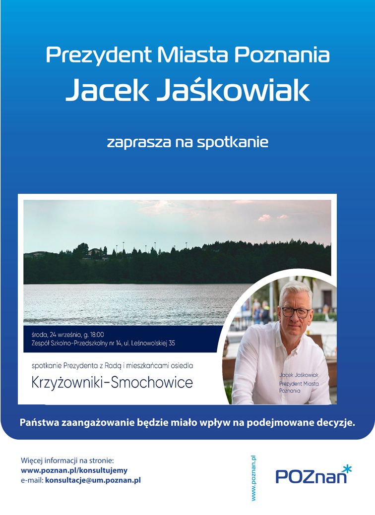 PLAKAT spotkanie PMP Osiedle Krzyżowniki Smochowice